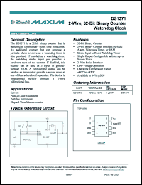 Click here to download DS1371U Datasheet