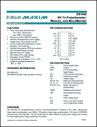 Click here to download DS1846E-010 Datasheet