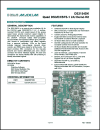 Click here to download DS3154DK Datasheet