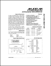 Click here to download MAX7129CC/D Datasheet