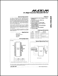 Click here to download ICM7224-ICM7225 Datasheet