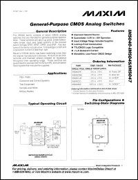 Click here to download IH5040 Datasheet