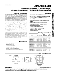 Click here to download LMX393HAUA-T Datasheet