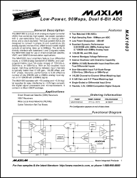 Click here to download MAX1003 Datasheet