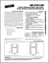 Click here to download MAX1027AEEE-T Datasheet