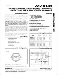 Click here to download MAX1084 Datasheet