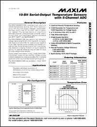 Click here to download MAX1099AEAE-T Datasheet