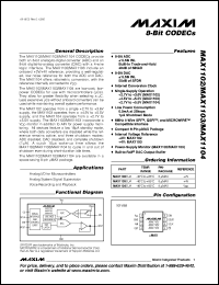 Click here to download MAX1104 Datasheet