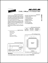 Click here to download MAX1170 Datasheet