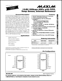 Click here to download MAX1231 Datasheet