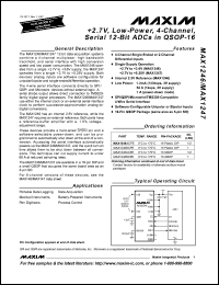 Click here to download MAX1246 Datasheet