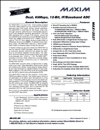 Click here to download MAX12527ETK Datasheet