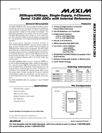 Click here to download MAX1282 Datasheet