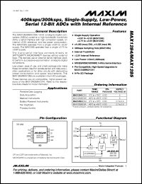 Click here to download MAX1285 Datasheet