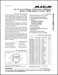 Click here to download MAX144 Datasheet