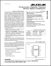 Click here to download MAX1458 Datasheet