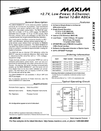 Click here to download MAX147BC/D Datasheet