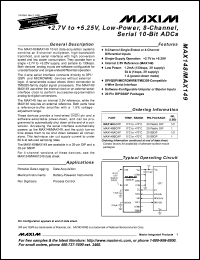 Click here to download MAX149 Datasheet