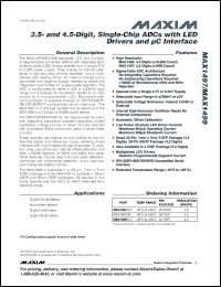 Click here to download MAX1497 Datasheet