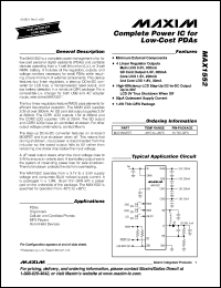 Click here to download MAX1552ETE Datasheet