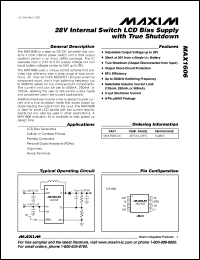 Click here to download MAX1606 Datasheet