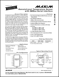Click here to download MAX1617A Datasheet