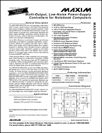 Click here to download MAX1632 Datasheet