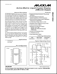 Click here to download MAX1664 Datasheet