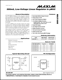 Click here to download MAX1806EUA25 Datasheet