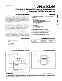 Click here to download MAX1817 Datasheet