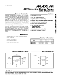 Click here to download MAX1852 Datasheet