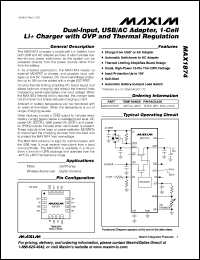 Click here to download MAX1874 Datasheet