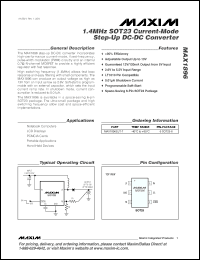 Click here to download MAX1896 Datasheet