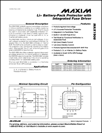 Click here to download MAX1906 Datasheet