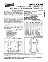 Click here to download MAX191 Datasheet
