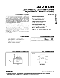 Click here to download MAX1916 Datasheet
