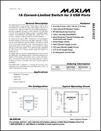 Click here to download MAX1922 Datasheet