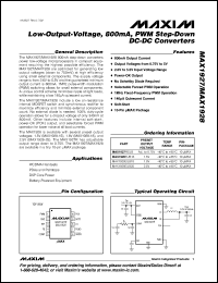 Click here to download MAX1928EUB15 Datasheet