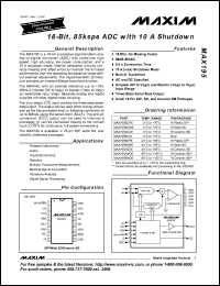 Click here to download MAX195 Datasheet