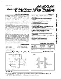 Click here to download MAX1972 Datasheet