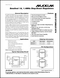 Click here to download MAX1974EUB+ Datasheet