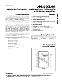 Click here to download MAX2055EUP-T Datasheet
