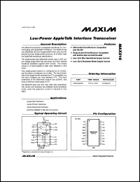 Click here to download MAX216 Datasheet