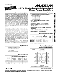 Click here to download MAX2267 Datasheet