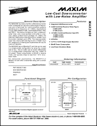 Click here to download MAX2406 Datasheet