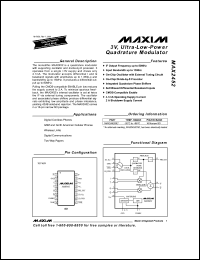 Click here to download MAX2452 Datasheet
