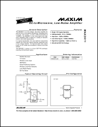 Click here to download MAX2611 Datasheet