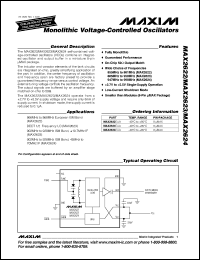 Click here to download MAX2622 Datasheet