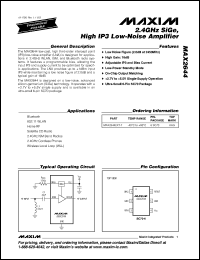 Click here to download MAX2644 Datasheet