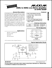 Click here to download MAX2648EBT Datasheet